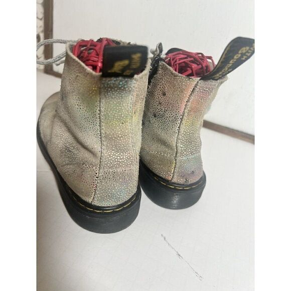 Kids Dr. Martens 1460 Pascal Boots Women's Size US 3 Distressed Look Combat Soft - Picture 6 of 11